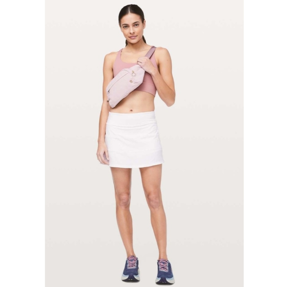 Lululemon Pace Rival Skirt*4 Way Stretch 15" White